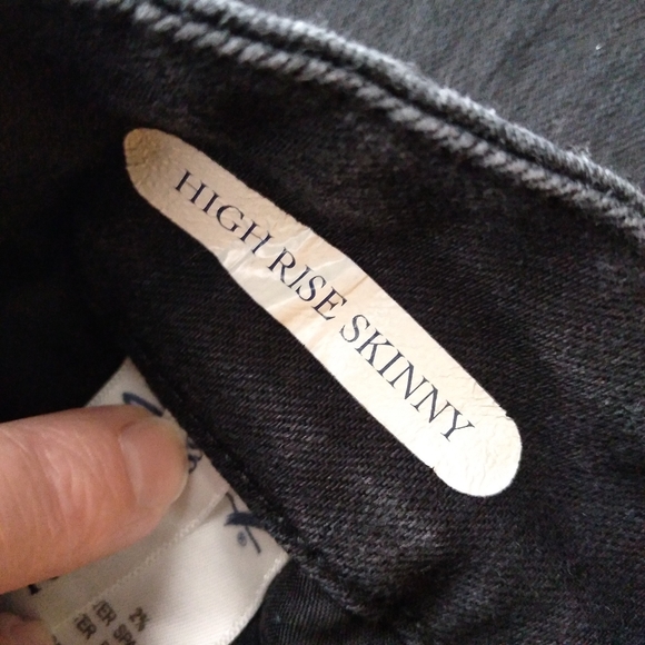 Seven7 high rise skinny tummyless jeans - Picture 8 of 15